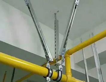 闸阀支撑架的质量要求。价格决定了惠来抗震支撑框架的质量。